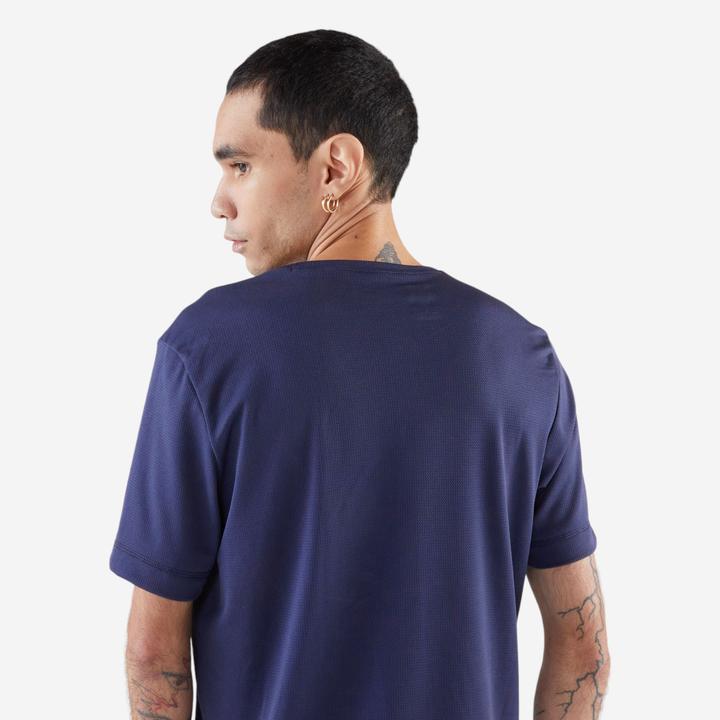 Produktbild Decathlon Laufshirt kurzarm Herren atmungsaktiv - Run 100 Dry dunkelblau (S)