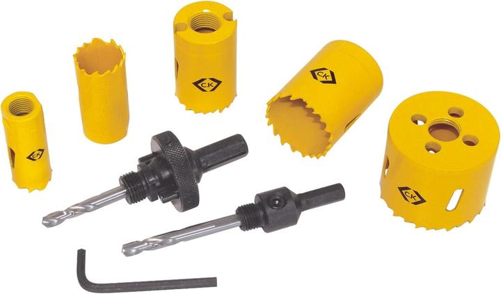 Produktbild C.K Magma Lochsägen-Set 9teilig 424045 1 (16 mm, 20 mm, 25 mm, 32 mm, 38 mm, 51 mm)