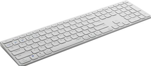 Image du produit Rapoo Clavier sans fil multimode E9800M, disposition DE, blanc (DE)
