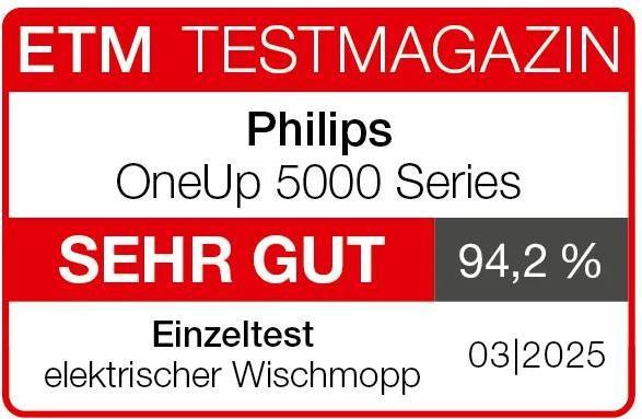 Immagine prodotto Philips OneUp elektrische Mopp 5000 Series (Pulisci)