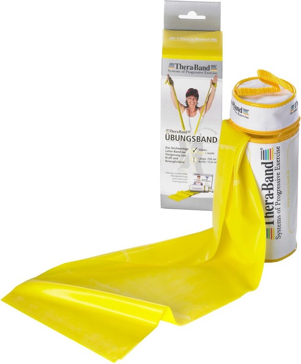 Produktbild TheraBand Übungsband (2.50 m, Leicht)
