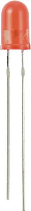 Actual product image Tru Components LED wired Red Round Diffuse 420 mcd 30 ° 20 mA 1.8 V, 2.4 V