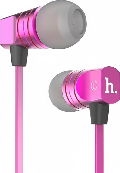 Actual product image Hoco EPV02 In-Ear Stereo Headset hot pink (Cable)
