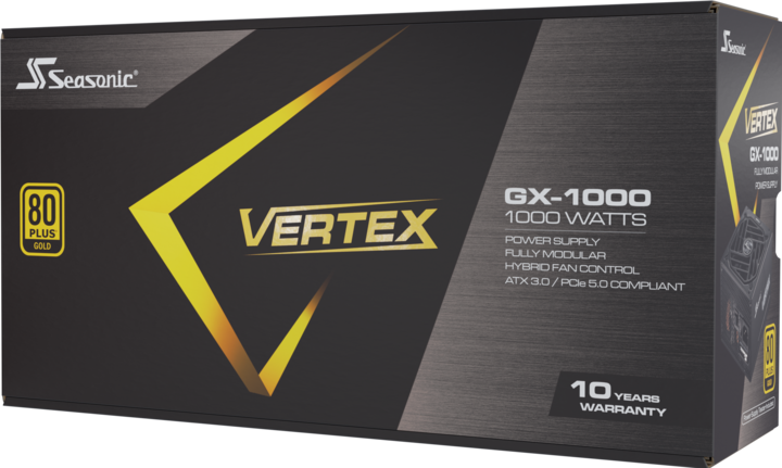 Immagine prodotto Seasonic VERTEX GX-1000, 80+ Oro (1000 W)