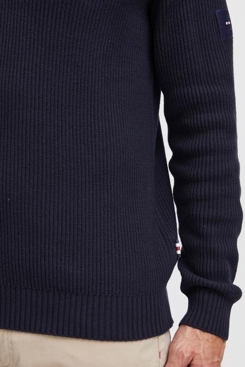 Produktbild FQ1924 FQKyle ribbed texture halfzip - Pullover - 21900568 (S)