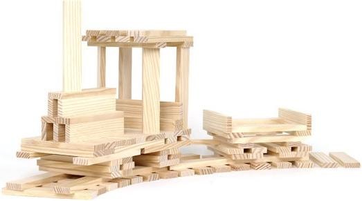Actual product image Kapla Kit of 200 pcs.