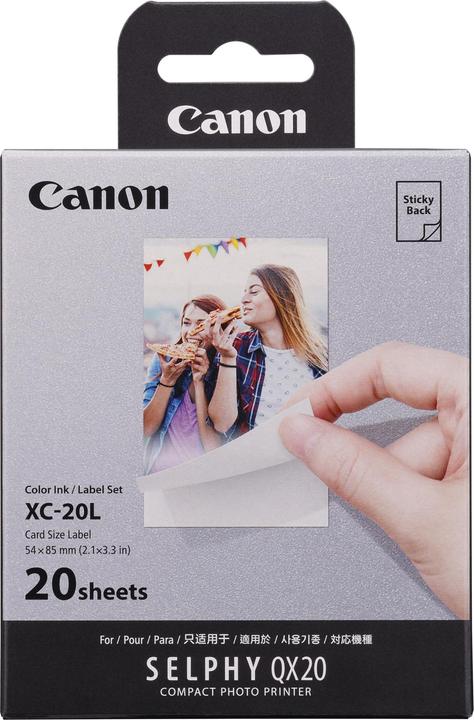 Produktbild Canon XC-20L (90 g/m², 5.5 x 8.5 cm, 20 x)