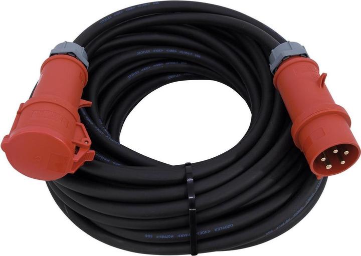 Actual product image Psso CEE extension 32A 5x6 25m red (25 m)
