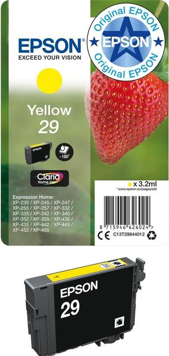 Image du produit Epson 29 Claria Home (Y)