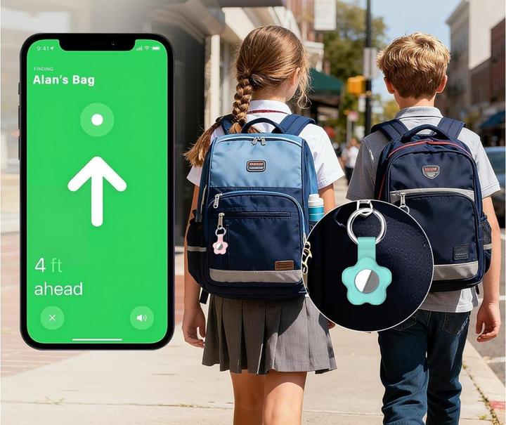 Produktbild Screenguard Liquid Silicone Flower Case mit Anhänger