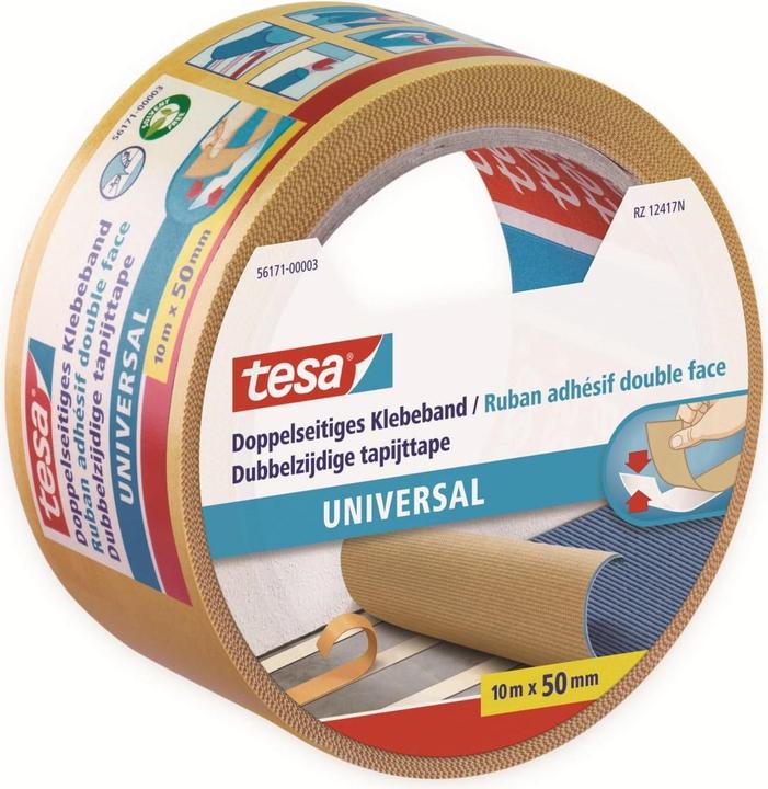 Produktbild tesa UNIVERSAL doppelseitiges Klebeband (50 mm)