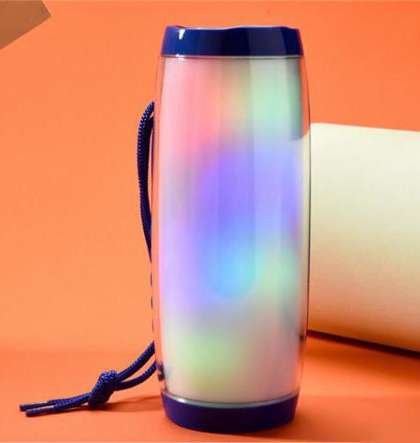 Actual product image PhoneLook Haut-parleur Bluetooth LED multicolore Éclairage d'ambiance Cartes SD, AUX, connexion USB (USB power delivery)