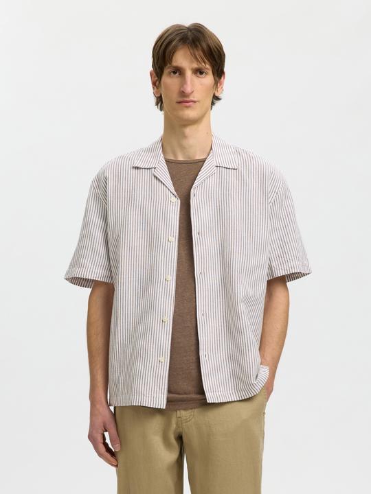 Image du produit Selected Leinenmix Kurzarmhemd (XL)