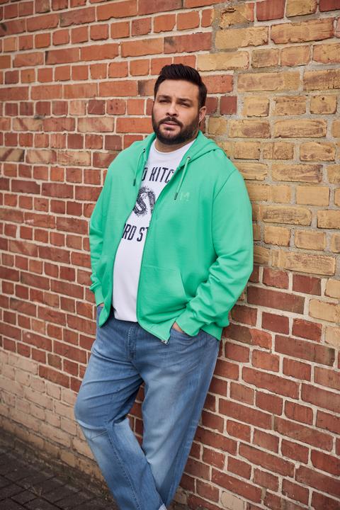 Produktbild Men+ Kapuzen-Sweatjacke, Basic (XXL)