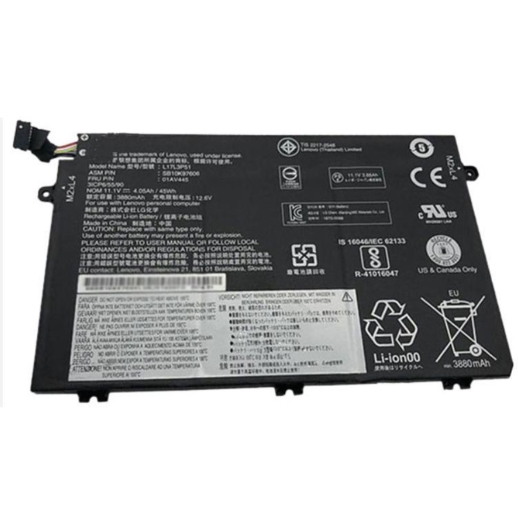 Lenovo Battery 3 Cell Internal 45Wh LiIon SMP (3 Zellen), Notebook Akku