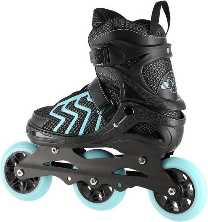 Produktbild Nils NA19318 SCHWARZ UND TÜRKIS GRÖSSE M. L (39-42) EXTREME INLINE SKATES (40)