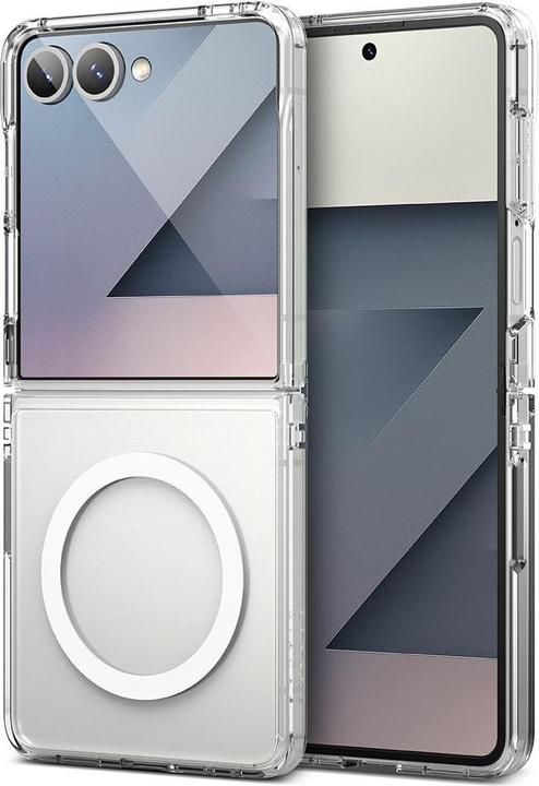 Produktbild Ringke Fusion Magnetic MagSafe Case für Samsung Galaxy Z Flip 7 - Transparent (Samsung Galaxy Z Flip7)