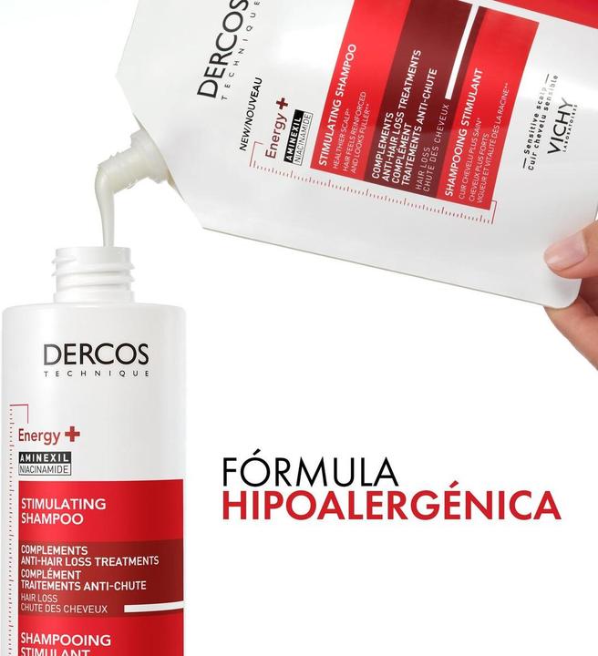 Actual product image Vichy Energy+ (Liquid shampoo, 400 ml)