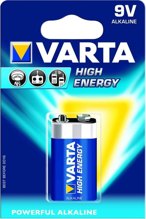 Immagine prodotto Varta LONGLIFE Power (1 pz., 9V Block, 580 mAh)