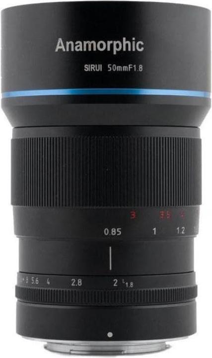 Image du produit Sirui 50mm f1.8 Objectif anamorphique, monture E (Sony E, APS-C / DX)