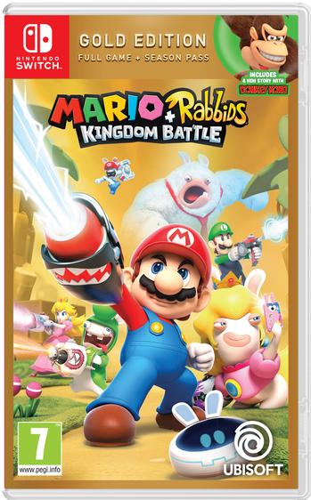 Produktbild Ubisoft Mario + Rabbids Kingdom Battle - Gold Edition (Switch, Switch Lite, Switch OLED, EN)