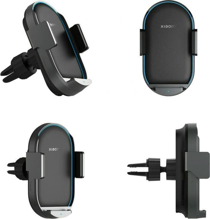 Actual product image Xiaomi Mi 50w Wireless Car Charger Black