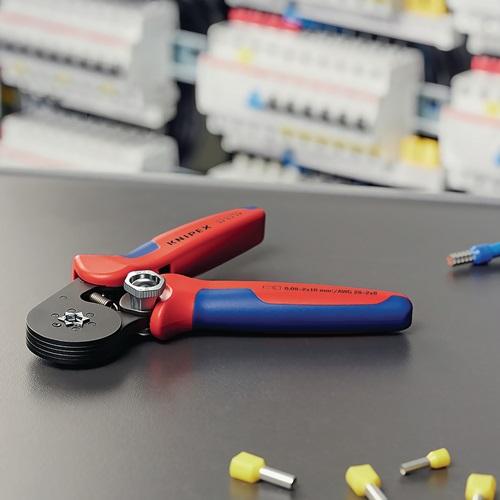 Produktbild Knipex Selbsteinstellende Crimpzange für Aderendhülsen (180 mm)