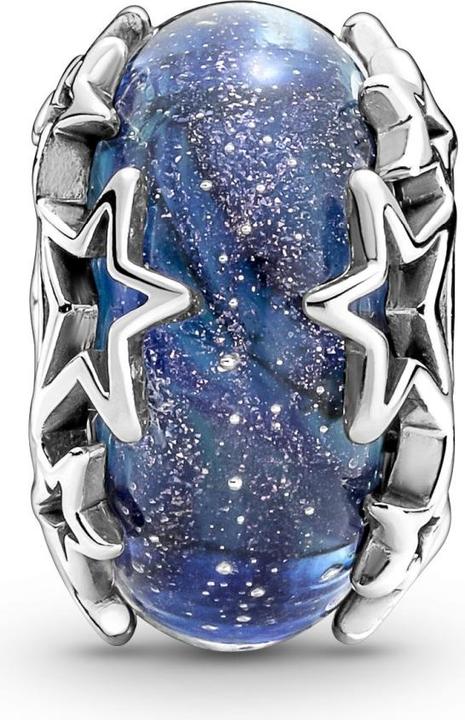 Immagine prodotto Pandora Charms/Beads di Murano con galassia blu e stelle (Argento 925, Vetro)