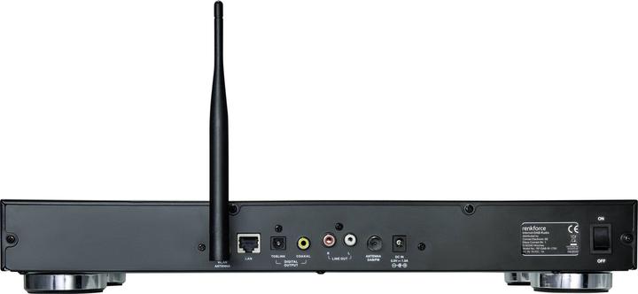 Produktbild Renkforce RF-DAB-IR 1700 HiFi Tuner DAB+ (DAB+, FM, Bluetooth, WLAN)
