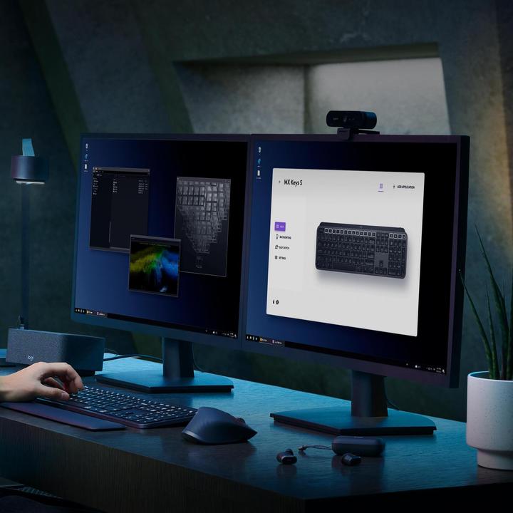 Produktbild Logitech Mx Keys S - Graphite - Nlb - Bt (BE, Kabellos)