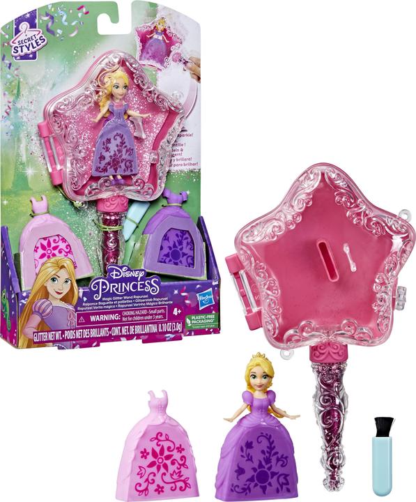 Image du produit Disney Princess Styling Surprise bâton scintillant Raiponce, Jouets pour enfants à partir de 4 ans