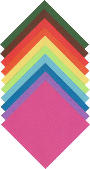 Produktbild Magni Faltblätter 15x15cm 500 Blatt 10 Farben (70 g/m², 1 x)