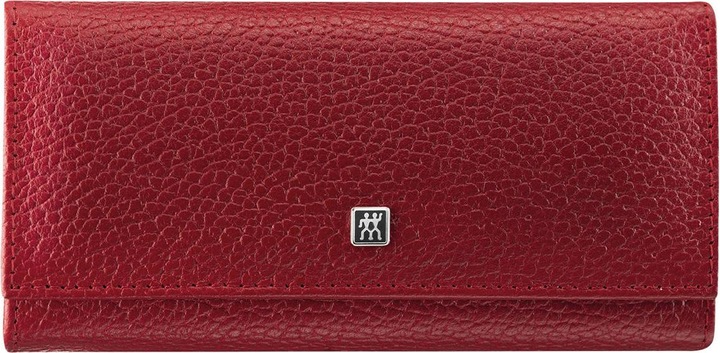 Image du produit Zwilling Étui à bouton-pression, 5 pcs | Cuir | Rouge (97438-003-0)
