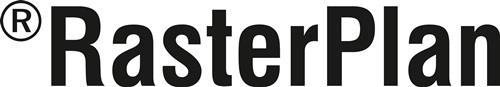 Actual product image Rasterplan Perforated panel W450xL500mm light grey, RAL 7035