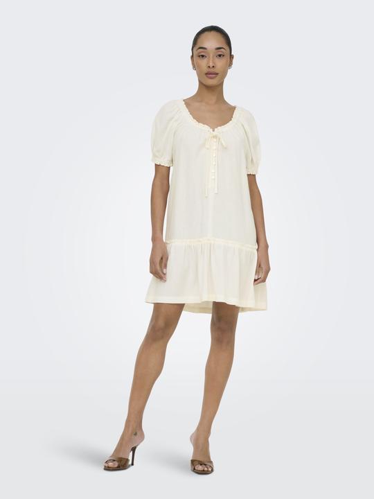 Image du produit Only ONLGOA Leinen Kurzes Kleid Kleid (S)