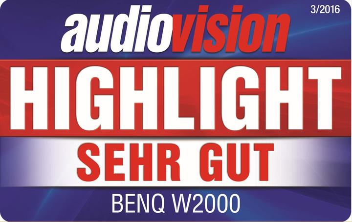Actual product image BenQ w2000 (Full HD, 2000 lm, 1.15 - 1.5:1)