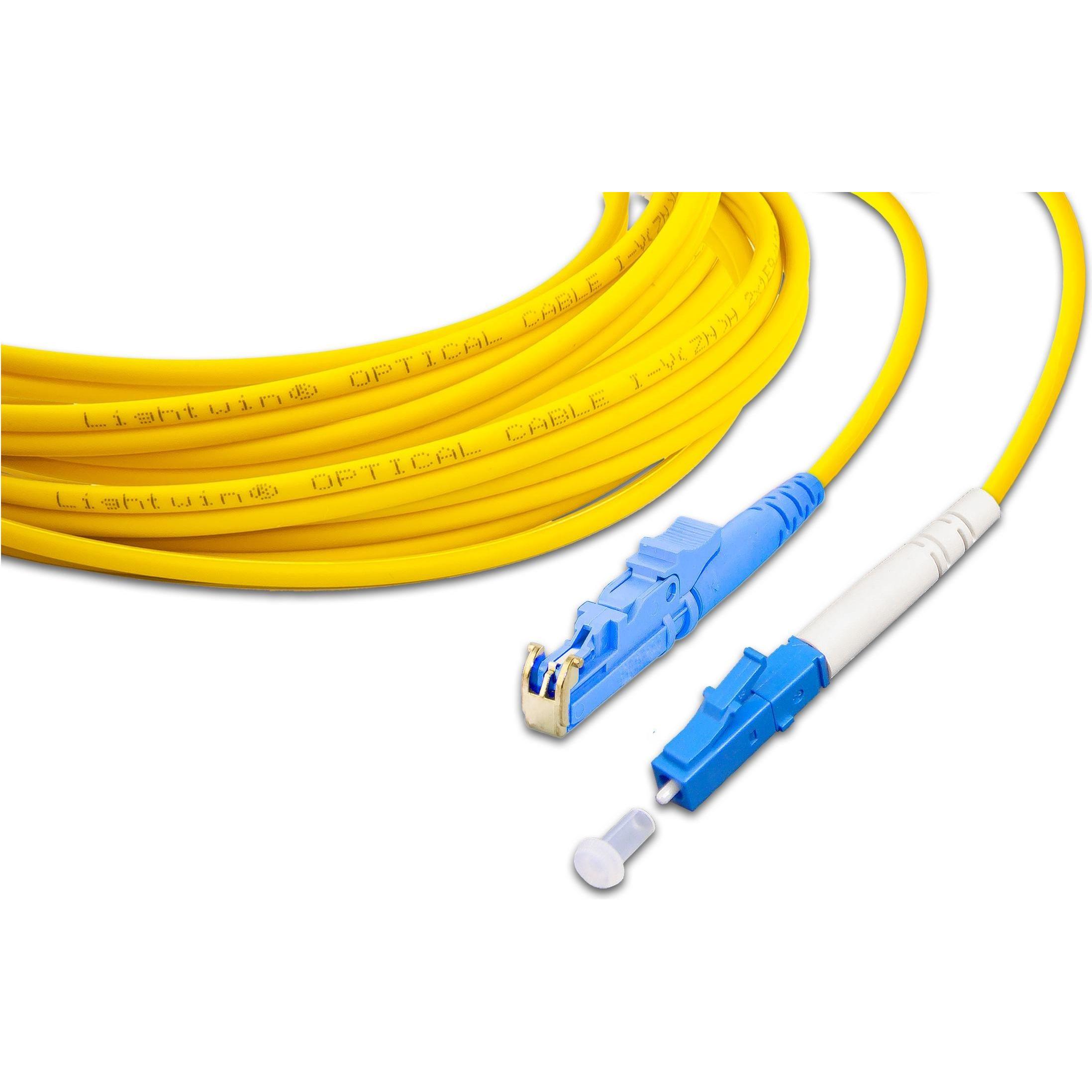 Lightwin LWL-Patchkabel LSH-LC, Singlemode, Simplex, 5m (5 m), Netzwerkkabel