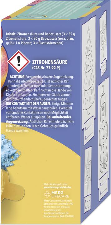 Immagine prodotto Tetesept Kit per il bagno a gorgogliamento (Sali da bagno)