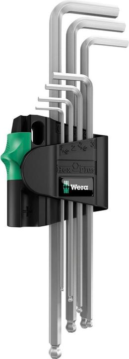 Productafbeelding Wera 950/7HexPlusMagneethoeksleutelsetmetrisch frameverchroomd