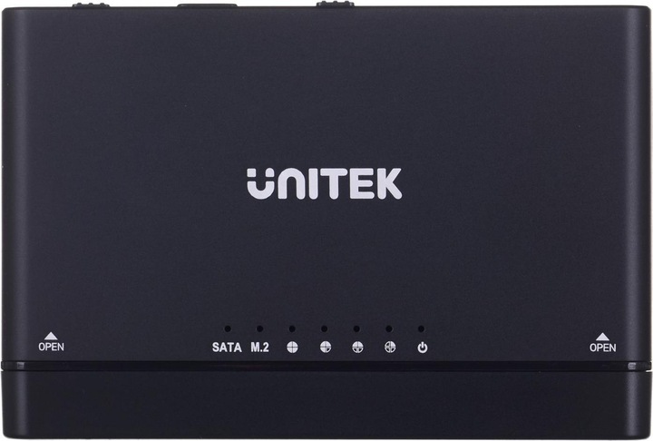 Productafbeelding Unitek S1222A kabel genderwisselaar USB 3.2 SATA 2 5/3 5' & M.2 PCIE/NVME Zwart (M.2 2280)