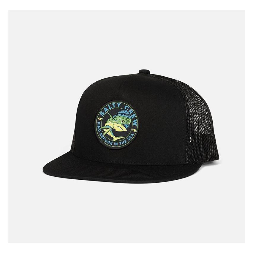 Salty Crew, Cap, Mahi Club Retro Trucker, Schwarz, (One Size)