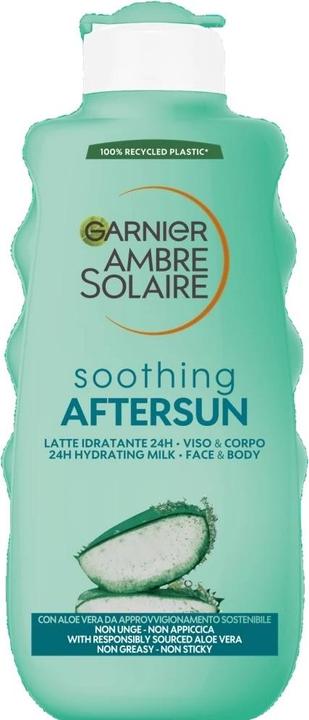 Garnier Ambre Solaire Aftersun Milk Soothing - Skin Care (175 ml, After Sun Lotion)