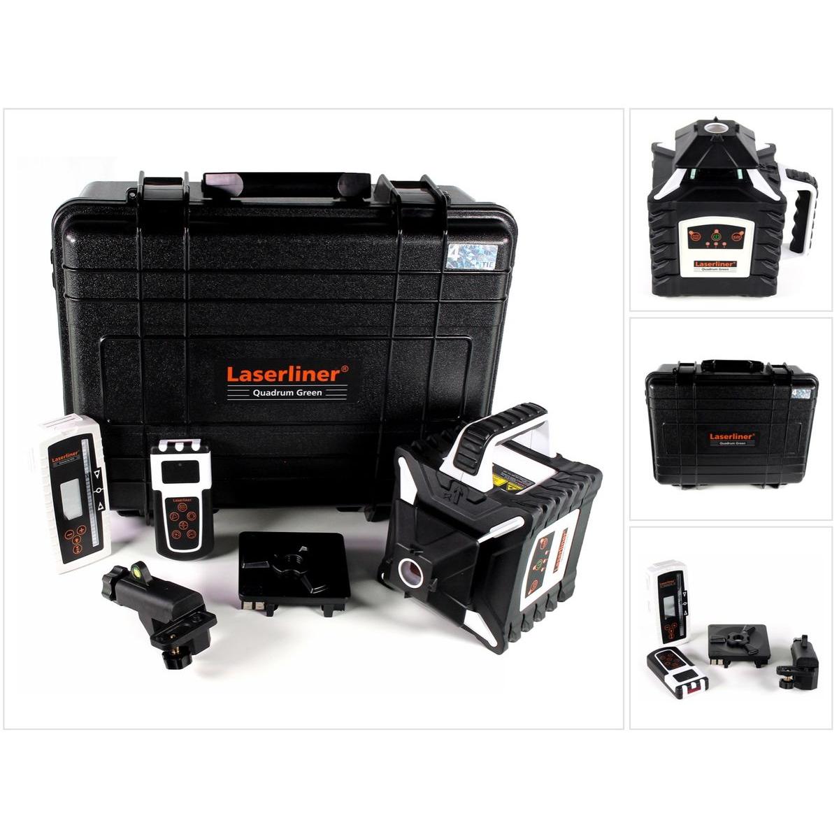 Laserliner, Laser lineare, Laser rotante incl. ricevitore laser, sel