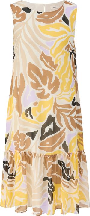 Actual product image S.Oliver Kleid Knieumspielendes Chiffon-Kleid mit Volants (34)
