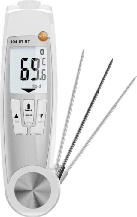 Produktbild Testo 104-IR BT - Infrarot-Einstech-Thermometer mit App-Anbindung
