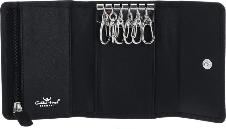 Actual product image Golden Head Polo key case 10 cm leather