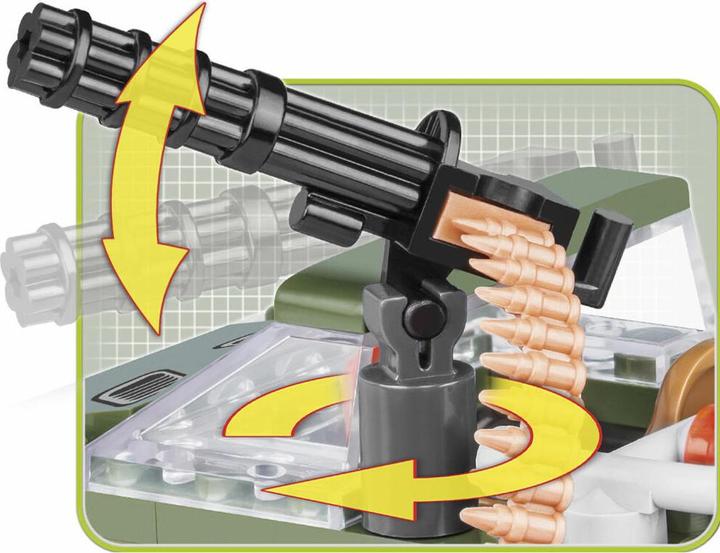 Actual product image Cobi Patrol buggy