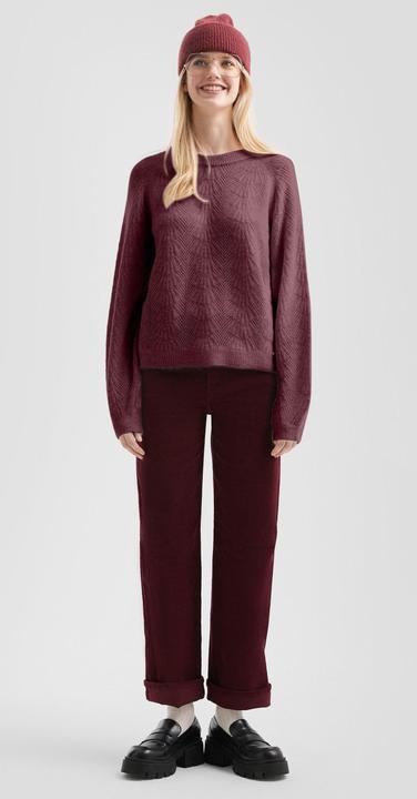 Produktbild s.Oliver Strickpullover Weicher Pullover mit Ajourmuster (L)