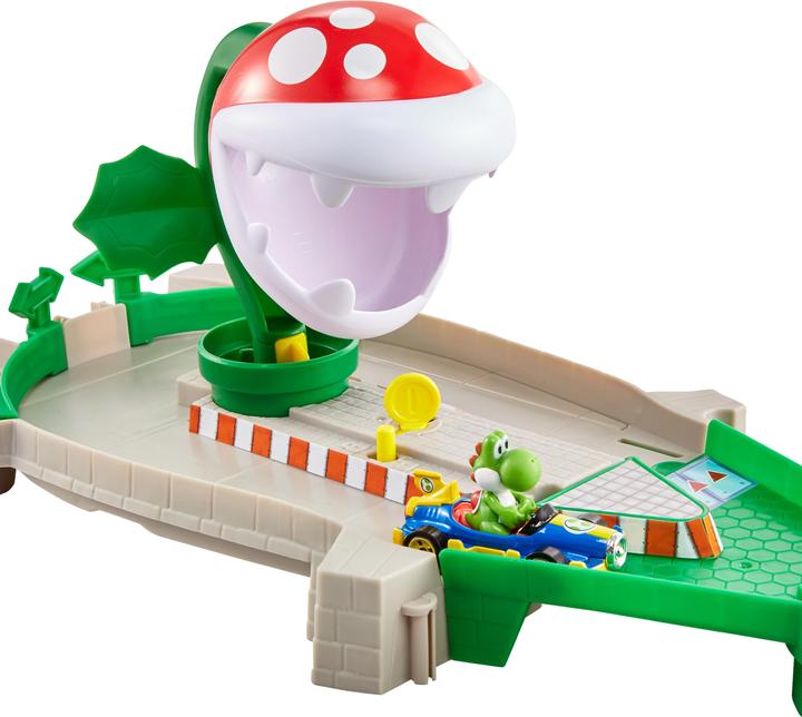 Produktbild Hot Wheels Mario Kart Piranha Plant Rennstrecke