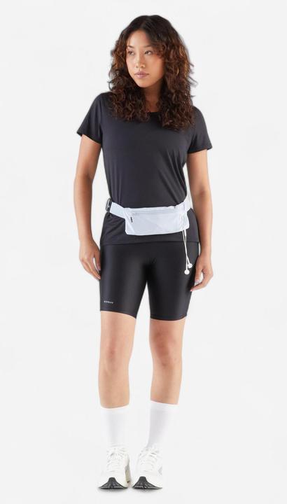 Kiprun Laufgürtel Smartphone Damen/Herren - Basic 2 grau